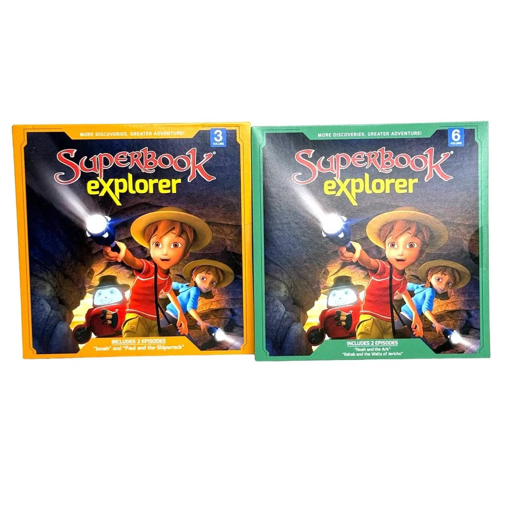 SuperBook Explorer Volume 3 and‎ 6 Bundle NEW!